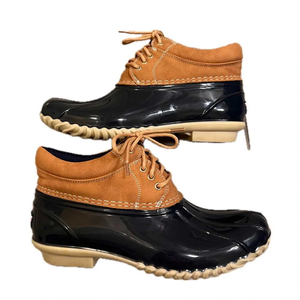 Tommy Hilfiger Duck Boots rain waterproof outdoor classic